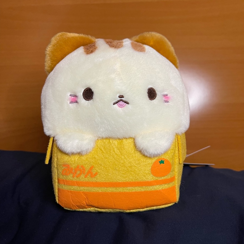 Yell Juice Box Cat Plush
